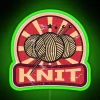 Knitting Propaganda RGB Neon Sign - Image 3