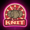 Knitting Propaganda RGB Neon Sign - Image 6