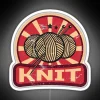 Knitting Propaganda RGB Neon Sign - Image 4