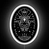 Knowledge White Skull RGB Neon Sign - Image 4