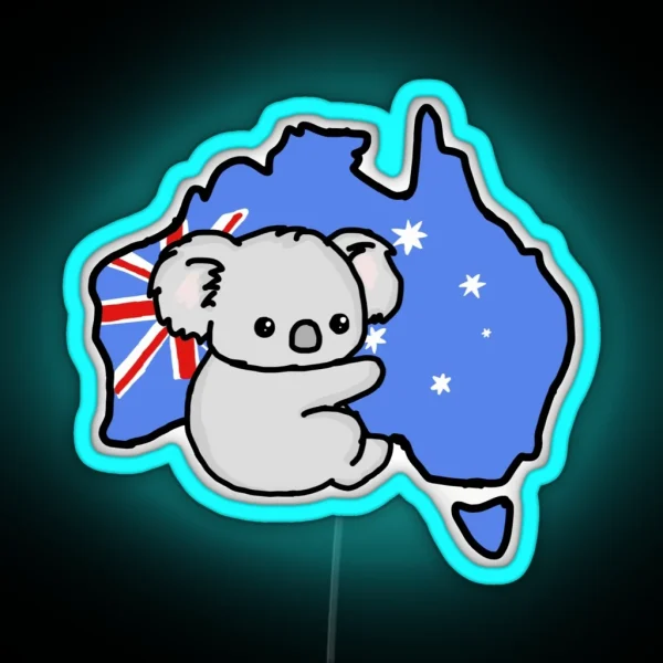 Koala RGB Neon Sign