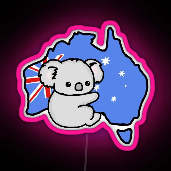 Koala RGB Neon Sign