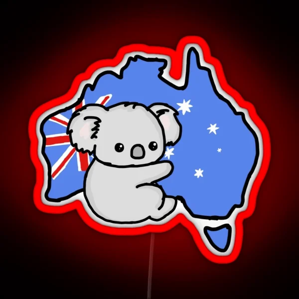 Koala RGB Neon Sign