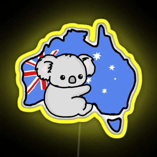 Koala RGB Neon Sign