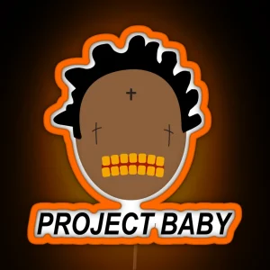 Kodak Black Project Baby Led RGB Neon Sign