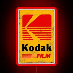 Kodak Film Vintage Retro Sign RGB Neon Sign