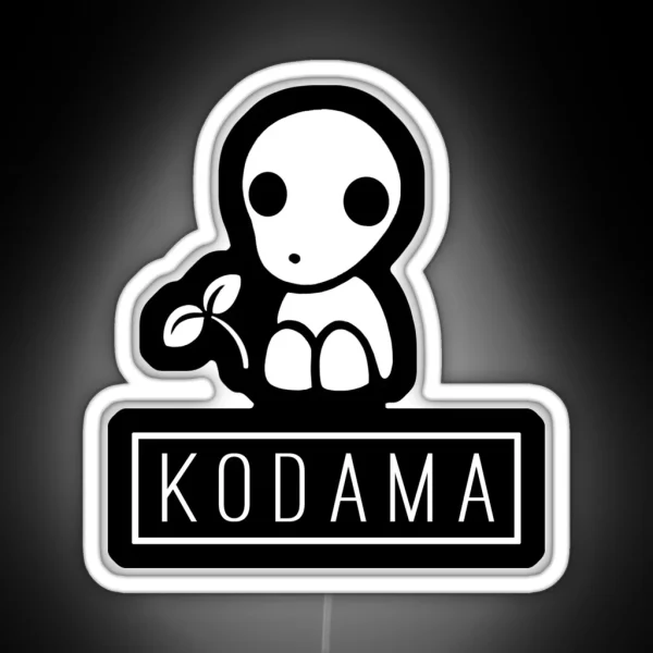 Kodama Logo RGB Neon Sign