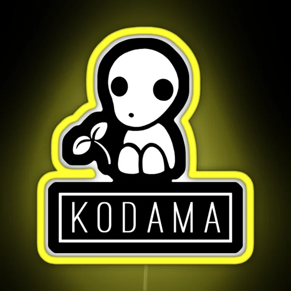 Kodama Logo RGB Neon Sign
