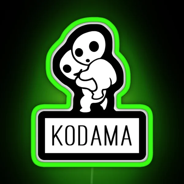 Kodamas Logo RGB Neon Sign