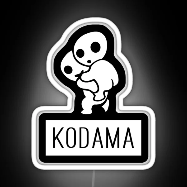 Kodamas Logo RGB Neon Sign