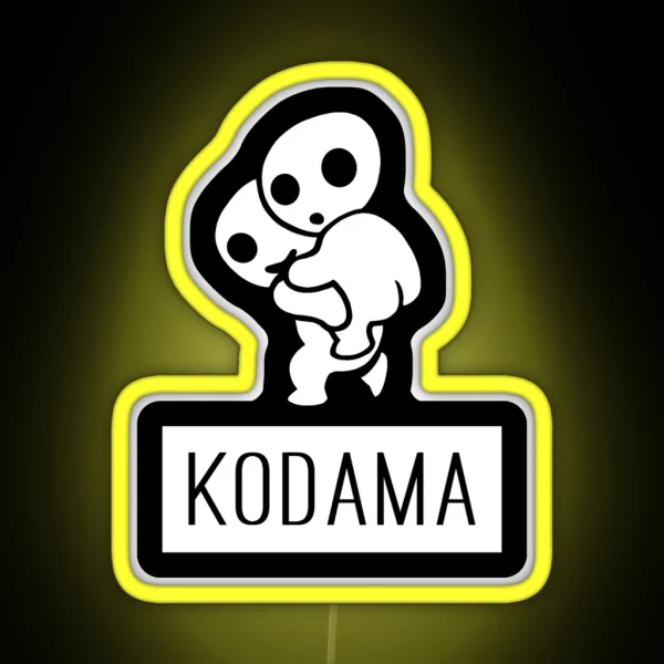 Kodamas Logo RGB Neon Sign