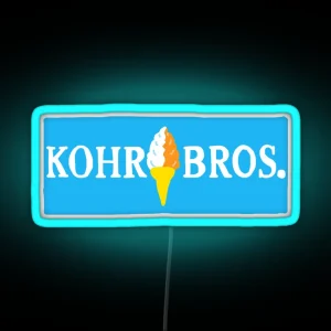 Kohr Bros Logo RGB Neon Sign