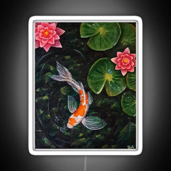 Koi Pond RGB Neon Sign