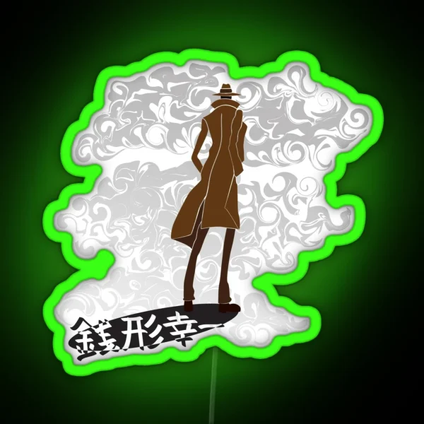 Koichi Zenigata RGB Neon Sign
