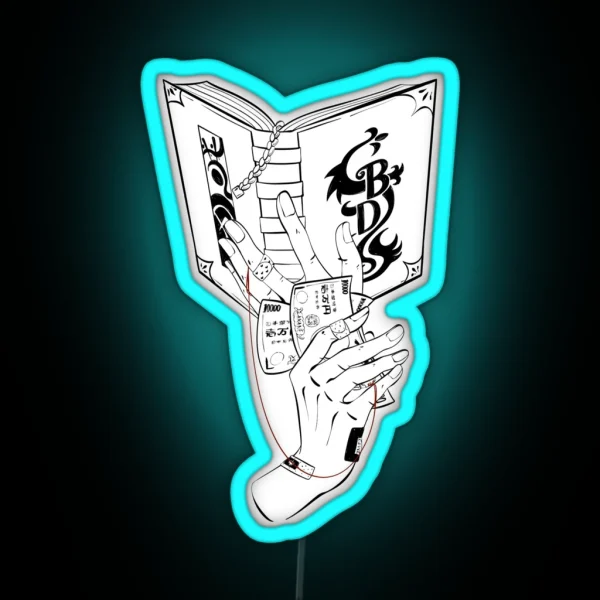 Kokonoi Hands RGB Neon Sign