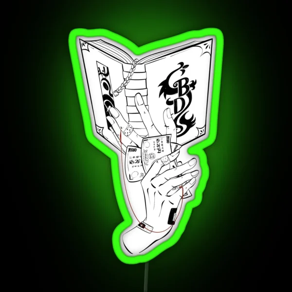 Kokonoi Hands RGB Neon Sign