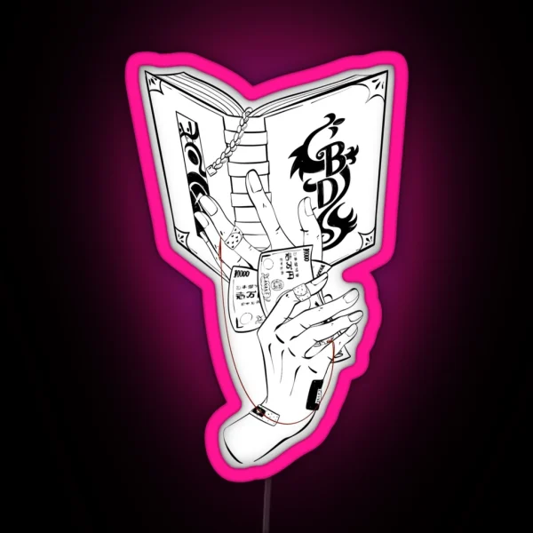 Kokonoi Hands RGB Neon Sign