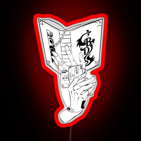Kokonoi Hands RGB Neon Sign