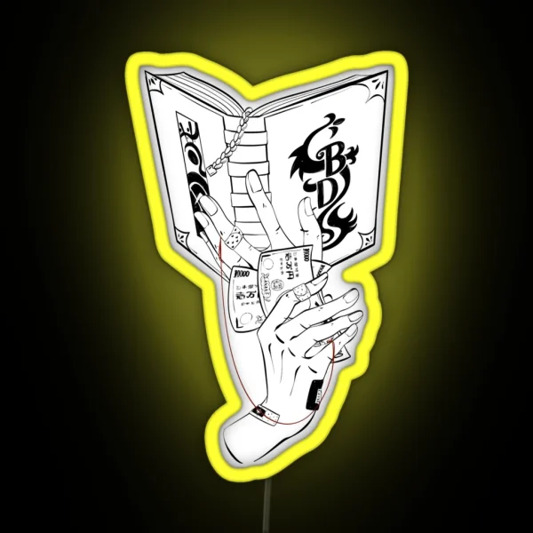 Kokonoi Hands RGB Neon Sign