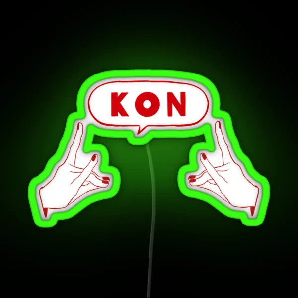 Kon Aki RGB Neon Sign