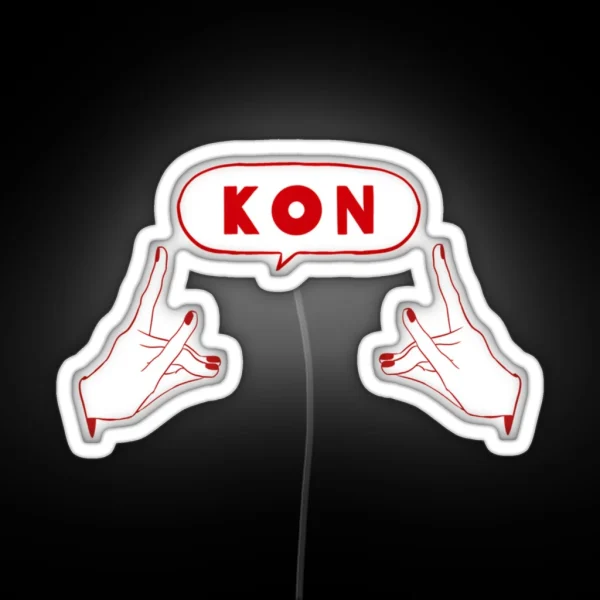 Kon Aki RGB Neon Sign