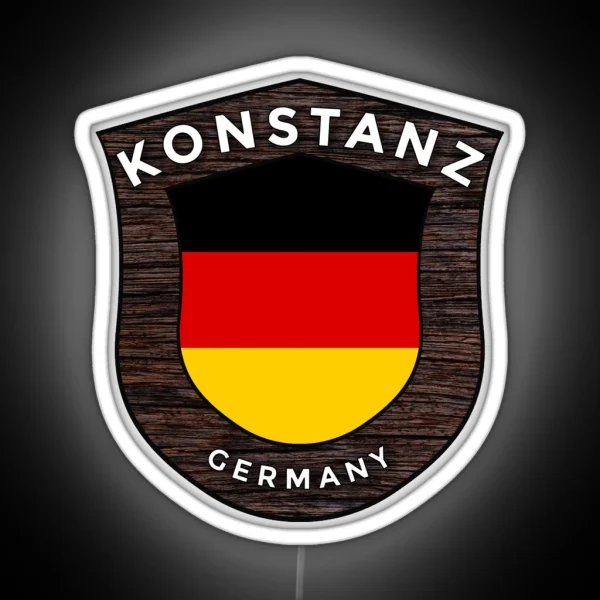 Konstanz Germany Emblem Flag RGB Neon Sign