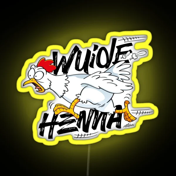 Kopie Von HUADLING Chicken RGB Neon Sign