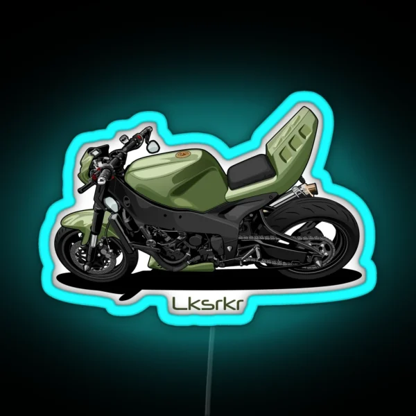 Kopie Von Kopie Von Ducati 1098 Artwork Paddy Edition RGB Neon Sign