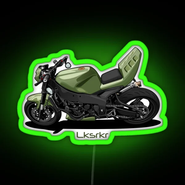 Kopie Von Kopie Von Ducati 1098 Artwork Paddy Edition RGB Neon Sign