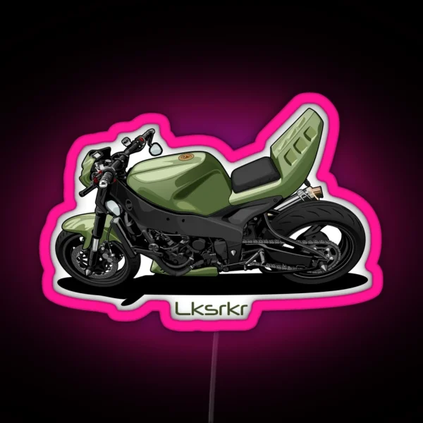 Kopie Von Kopie Von Ducati 1098 Artwork Paddy Edition RGB Neon Sign