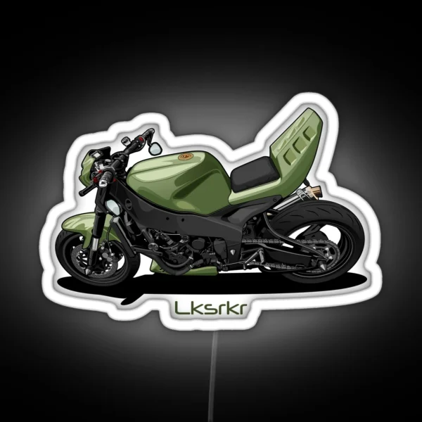 Kopie Von Kopie Von Ducati 1098 Artwork Paddy Edition RGB Neon Sign