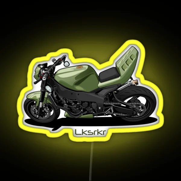 Kopie Von Kopie Von Ducati 1098 Artwork Paddy Edition RGB Neon Sign