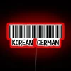 Korean German Korea Germany RGB Neon Sign - Image 2