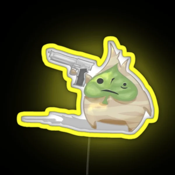 Korok Gun RGB Neon Sign