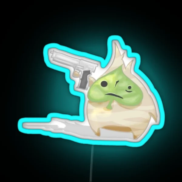 Korok Gun RGB Neon Sign