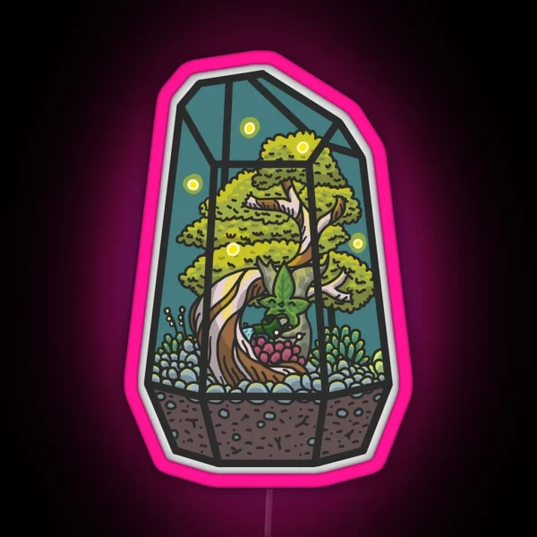 Korok Terrarium RGB Neon Sign