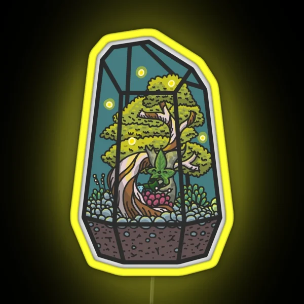 Korok Terrarium RGB Neon Sign
