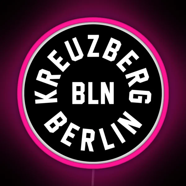Kreuzberg Berlin Germany RGB Neon Sign