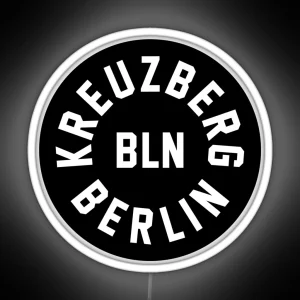 Kreuzberg Berlin Germany RGB Neon Sign