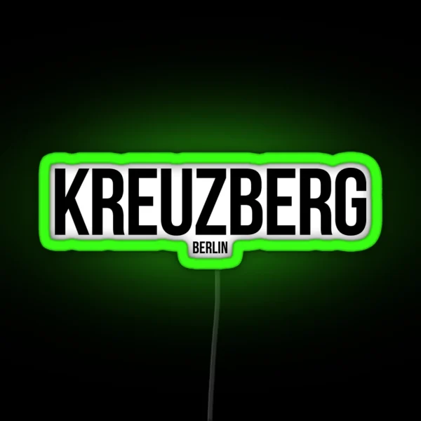 Kreuzberg Berlin RGB Neon Sign