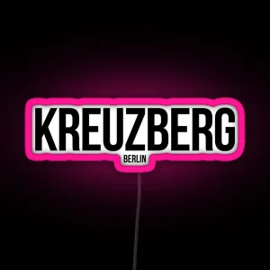 Kreuzberg Berlin RGB Neon Sign