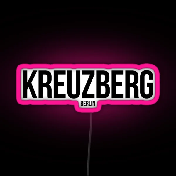 Kreuzberg Berlin RGB Neon Sign