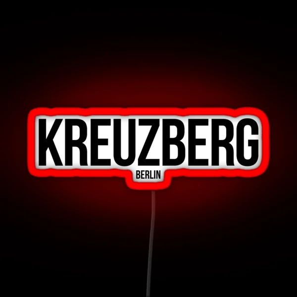 Kreuzberg Berlin RGB Neon Sign