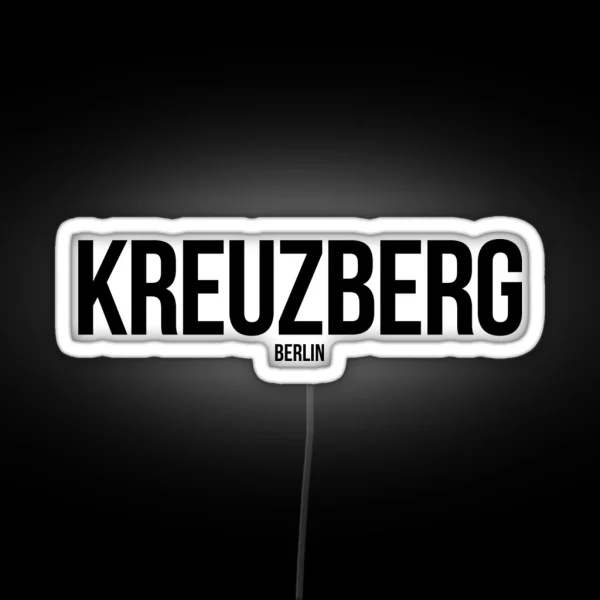 Kreuzberg Berlin RGB Neon Sign