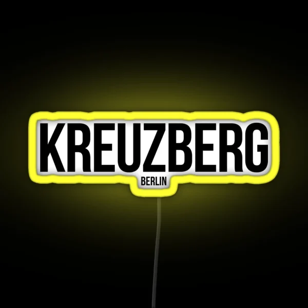 Kreuzberg Berlin RGB Neon Sign