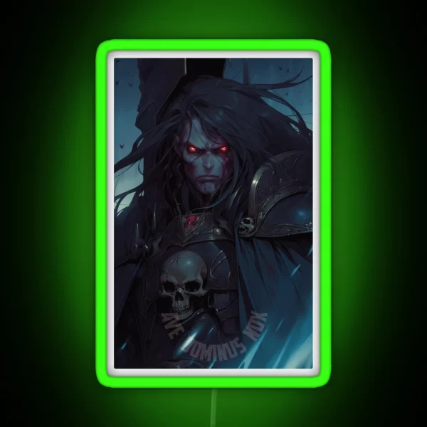 Kriegshammer The Haunter Of The Night The Deadly RGB Neon Sign