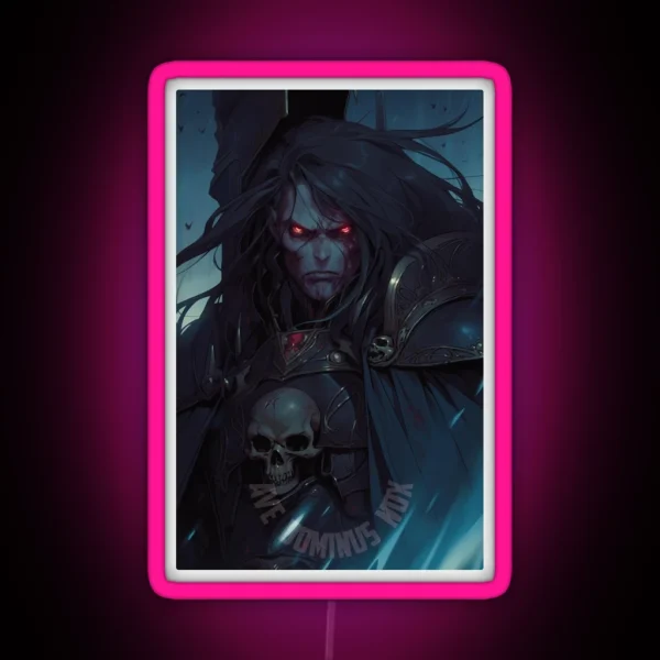 Kriegshammer The Haunter Of The Night The Deadly RGB Neon Sign