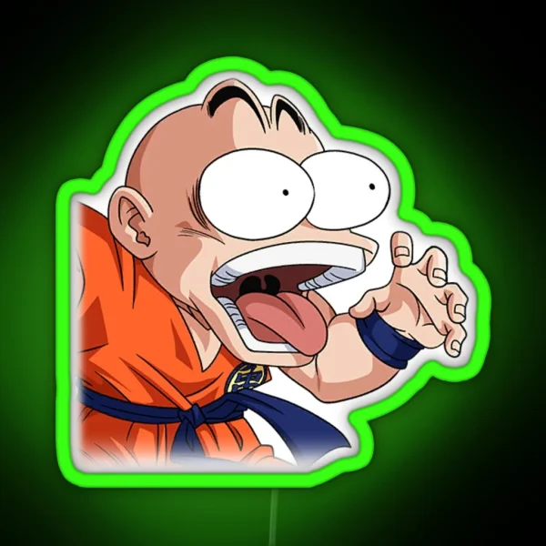 Krillin RGB Neon Sign