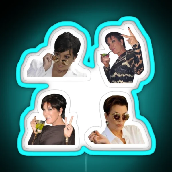 Kris Jenner Pack RGB Neon Sign