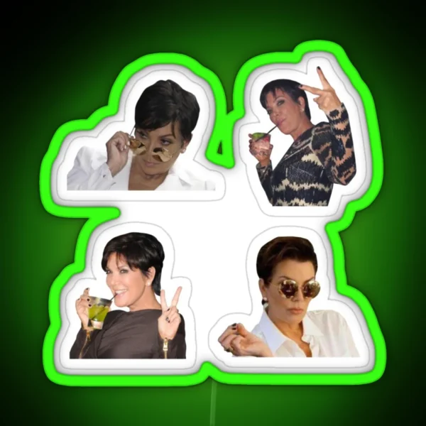 Kris Jenner Pack RGB Neon Sign